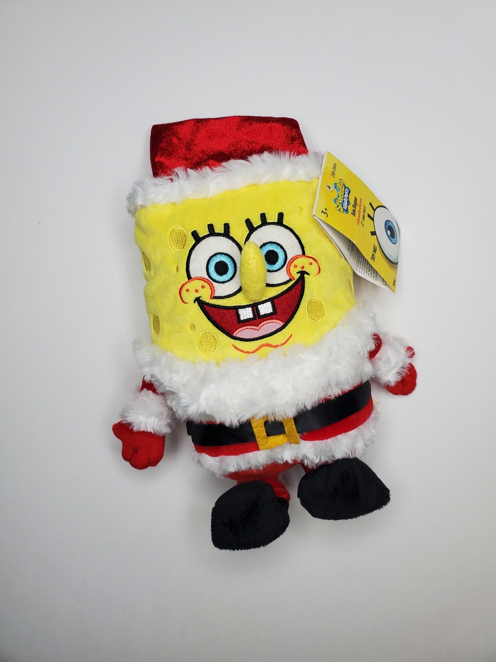 SpongeBob Santa Christmas Song & Dance Plush